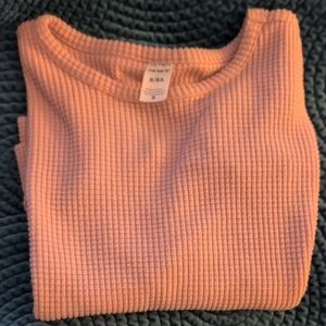 Carter's Soft Pink Waffle Shirt